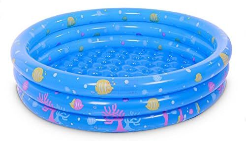 Sipring Kid's Swim Center Portable Foldable Inflatable Pool Easy Set Up Ball Pool Water Play Funny 31.5x13.77inch