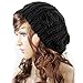 FUNOC Women Ladies Baggy Beret Chunky Knit Knitted Braided Beanie Hat Ski Cap