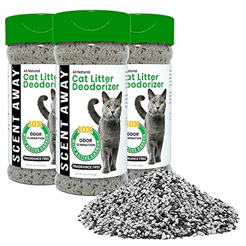 SCENT AWAY Cat Deodorizer Fragrance Free Cat Litter Deodorizer with