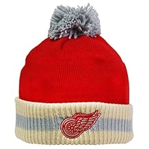 Detroit Red Wings Pom Knit Toque