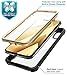 i-Blason Ares Full-Body Rugged Clear Bumper Case for iPhone Xs Max 2018 Release, Gold, 6.5