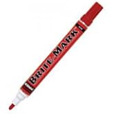 DYKEM 8031-8406 Brite-Mark Regular Line Markers, Red