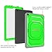 Fintie Shockproof Case for Amazon Fire HD 8 Tablets (7th and 8th Generation, 2017 and 2018 Releases) - [Tuatara Magic Ring] [360 Rotating] Multi-Functional Grip Stand Carry Cover, Green