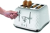 De'Longhi Brillante CTJ4003W 4-Slice Toaster White view 3