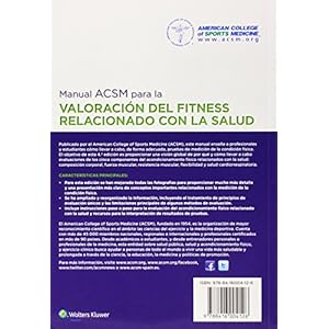 Manual ACSM para la valoración del fitness relacionado con la salud (Spanish Edition)