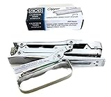 Ace 07020 Clipper Stapler Lightweight 210 Staple Capacity Chrome