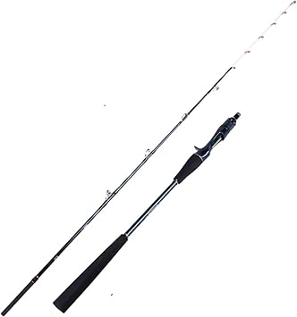 Amazon 釣りセット 釣り竿セット 1 55m ライトソルトウォーターボートイカフィッシングロッド ソリッドガラスファイバー素材チップキャスティングロッドtaiラバーロッド 丸ぽい スポーツ アウトドア