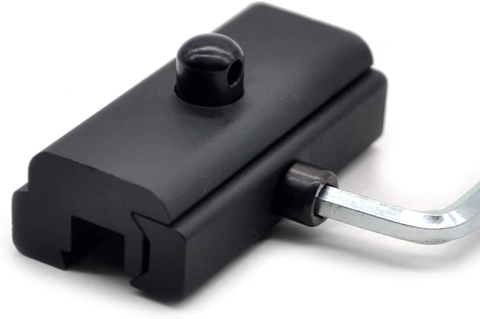Sling Swivel Stud Adapter Weaver/Picatinny Rail Harris Style Bipod Adapter Mount Black 11mm