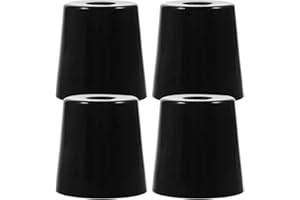 iplusmile Trailer Door Bumper 1.96In Rubber Ramp Stop with Isolation Washers for Truck Cargo Trailer Door Protection 4-Pack C