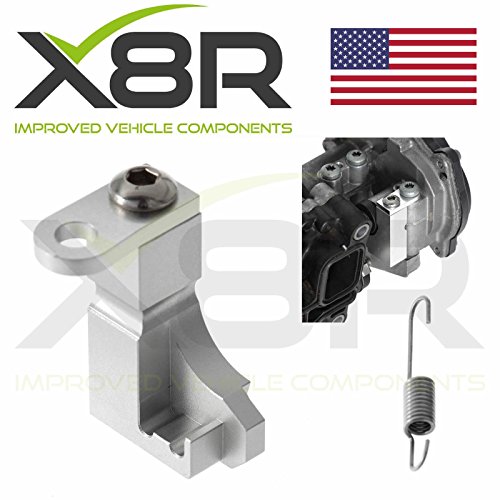 Audi 2.0 TDI Inlet Aluminium Manifold P2015 Error Flap V157 Actuator Motor Repair Bracket Part: X8R0134