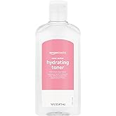 Amazon Basics Rose Water Hydrating Facial Toner, Alcohol Free, 16 fl oz