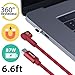LEONIS Magnetic Charger - Macbook Pro, Nintendo Switch Compatible - USB Type C Charging Cable - 87W, 5Gbps Data Transfer - Black