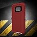Galaxy S7 Case, ToughBox®  [Armor Series] [Shock Proof] [Red | White] for Samsung Galaxy S7 Case [Built in Screen Protector] [With Holster & Belt Clip] [Fits OtterBox Defender Series Belt Clip]
