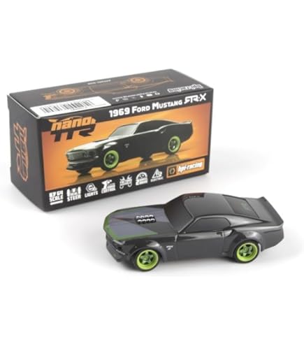 Amazon.com: HPI Racing 120102 RS4 1/10 4WD Sport 3 1969 Mustang