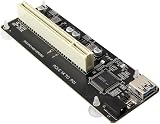 Dedjgoo PCI-E X1 to PCI Riser Card Adapter Converter USB 3.0 Cable for Desktop view 5