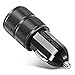 ShuoGe 2.1A / 24W 2-Port Titanium Car Charger
for iPhone 6 / 6S Plus / 5S / 5 / 4, iPad, Ipod, Samsung Galaxy, Smart Phones, Tablets - Black