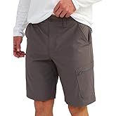HUK Mens Next Level 10.5" Short, Quick-Drying Fishing Shorts for Men