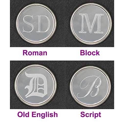 Personalized Toiletry Dopp Shaving Bag Case - Mens Leather Travel Kit - Custom Monogrammed for Free (Black and Brown Leather)