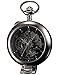 KS-KSP063, Men's Half Hunter Hand Wind Mechanical Pocket Watch