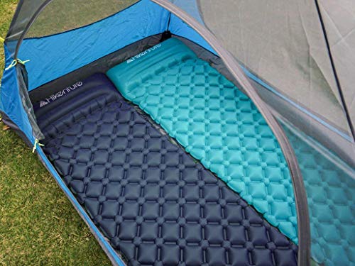 Hikenture® isolerende slaapmat voor trekkers en kampeerders, compact pakvolume, isolerend en ultralicht, opblaasbaar… - Image 8