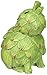 Enesco Home Grown Artichoke Howling Wolf Figurine, 3.33-Inch