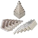 CUDNY Magnetic Cube 216 Pcs 5mm Magnetic Block Building Magnetic Square Buck Ball Educational Toys for kids Intelligence and Creativity Development