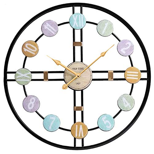 Funtabee New MultiColour Large Metal Skeleton Oversized Kitchen Wall