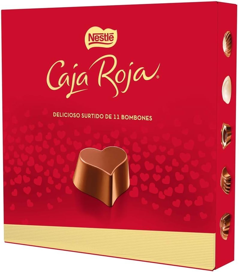 NESTLÉ CAJA ROJA Bombones de Chocolate Estuche de bombones 100 g NESTLE Amazon.es NESTLÉ CAJA ROJA Bombones de Chocolate Estuche de bombones 100 g NESTLE Amazon.es