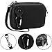 BOVKE Case Travel Carrying Storage Organizer Provides Extra Protection, Black
