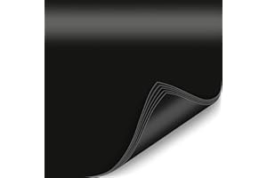 ColorFusion PPF by VViViD, Matte Stealth Midnight Black Dry Apply PPF Vinyl Car Wrap Roll 1ft x 5ft