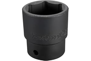 Proferred S32038 1/2" Drive SAE Socket, 1 3/16" Impact 6 Point