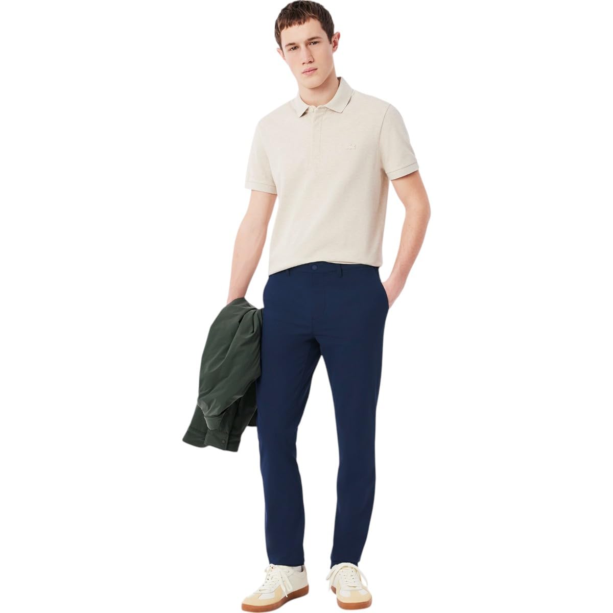 Lacoste Men’s Commuter Pants, Blue Night, 42