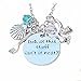 Inspirational Necklace Pendant For Woman Teen Girls Inscribed Sea Beach Jewelry Prime Gift