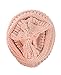NYfashion101 Exclusive Unisex Two Tone Warm Cable Knit Thick Slouch Beanie Cap, 2 Tone Rose