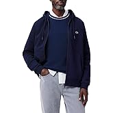 Lacoste mens Classic Fit Hooded Zippered Sweatshirt