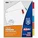 Avery Big Tab Insertable Extra-Wide Dividers, 5 Multicolor Tabs, 1 Set (11220)