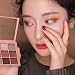 Natural Pink High Pigmented Eyeshadow Pallette 9 Colors,Haluoo 5 Shimmer+4 Nude Matte Waterproof Long Lasting Velvet Texture Blendable Light Pearl Pressed Glitter Pink Eyeshadow Pallet (Pink)thumb 3