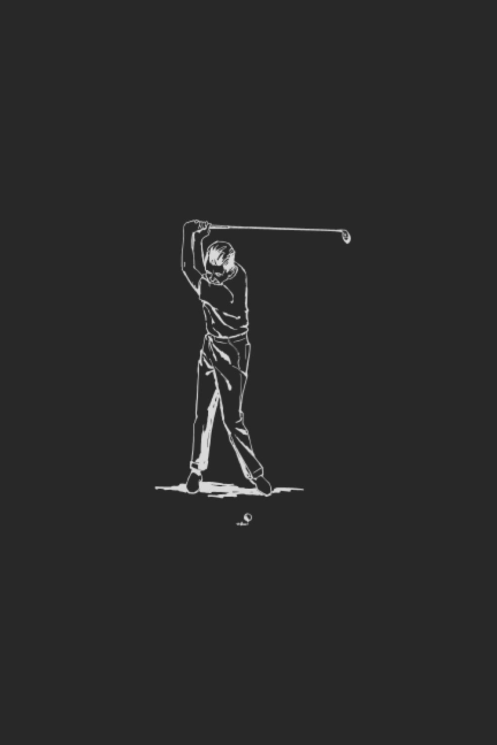 Golf: 6x9 Notebook for Daily Activities, Thoguhts, Journal Notebook (For Golfers)