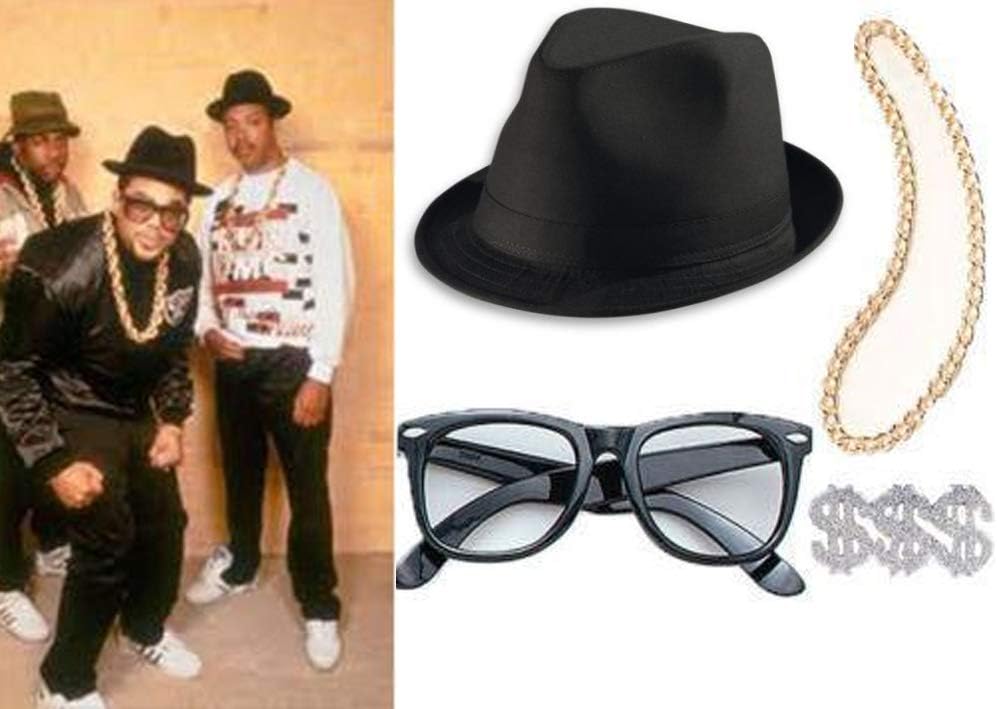 run dmc 80s attire