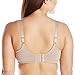 Vanity Fair Women's Beauty Back Lace Full Figure Underwire Bra 76382,Toasted Coconut,40C