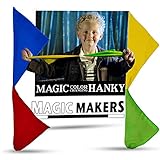 Magic Color Changing Hanky by Magic Makers - Easy to Perform Visual Illusion