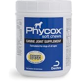 Phycox Dog Joint Supplement Soft Chews, 120 Ct | Formulated for Dogs of All Ages; Glucosamine HCI; MSM; Phycocyanin; Antioxidants; Omega-3 Fatty Acids; Packaging May Vary