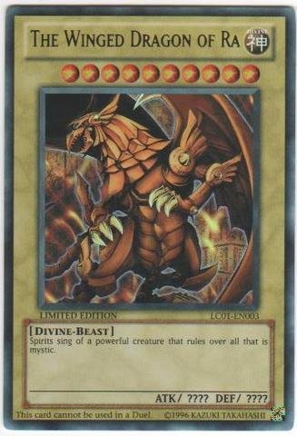 Yu-Gi-Oh! - The Winged Dragon of Ra (LC01-EN003) - Legendary Collection - Limited Edition - Ultra Rare