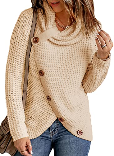 Asvivid Cowl Neck Womens Sweaters for 