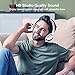 Active Noise Cancelling Headphones, Letscom Bluetooth Headphones with Mic Deep Bass Wireless Headphones Over Ear, 25H Playtime, Soft Protein Earpads for Travel Work TV PC Cellphone – Silverthumb 3