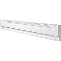 Amazon.com: Fahrenheat PLF Liquid Filled Electric Hydronic Baseboard  Heater, 46 inches, Navajo White : Home u0026 Kitchen