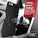 ICONFLANG for iPhone 6s / iPhone 6 Case with Ring Holder Kickstand Function, 360 Degree Rotating Ring Holder Grip Case Ultra Slim Thin Hard Cover for iPhone 6s / 6(4.7inch) (Black)
