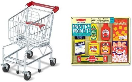 Amazon Com Melissa Doug Shopping Cart And Melissa Doug Wooden