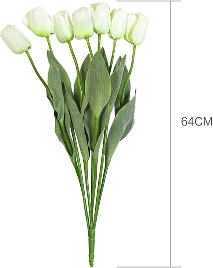 Amazon Co Jp 造花 花束 枯れない花 チューリップ 人工観葉植物 鉢植え おしゃれ ギフト 本物そっくり 手作り 卒業式 誕生日 ウェディング 飾り 撮影 美術館 ホーム 庭園 オフィスパーティー 家庭 転居 お祝い お見舞い プレゼント ホワイト ホーム キッチン