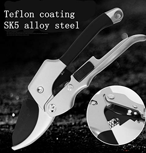 SDFSX Scissors,Pruning Shears,Hand Pruners Gardening Scissors,Garden Clippers Tree Trimmers Secateurs, Pulley Design, Less Effort - Thumbnail 2